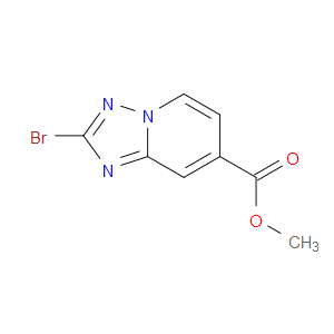 METHYL 2-BROMO-[1,2,4]TRIAZOLO[1,5-A]PYRIDINE-7-CARBOXYLATE