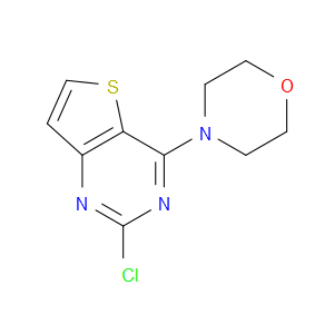 4-(2-CHLOROTHIENO[3,2-D]PYRIMIDIN-4-YL)MORPHOLINE - Click Image to Close