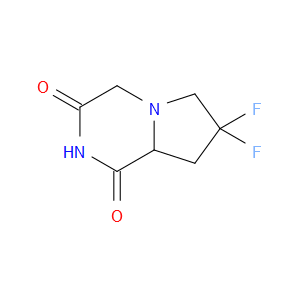 7,7-DIFLUOROTETRAHYDROPYRROLO[1,2-A]PYRAZINE-1,3(2H,4H)-DIONE