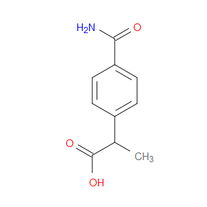 2-(4-CARBAMOYLPHENYL)PROPANOIC ACID