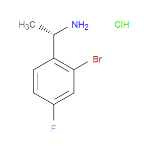 (S)-1-(2-BROMO-4-FLUOROPHENYL)ETHANAMINE HYDROCHLORIDE