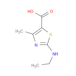 2-(ETHYLAMINO)-4-METHYL-1,3-THIAZOLE-5-CARBOXYLIC ACID