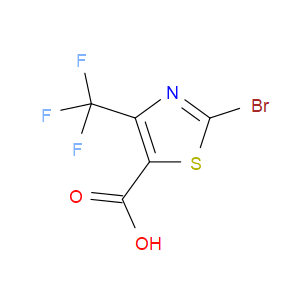 2-BROMO-4-(TRIFLUOROMETHYL)-1,3-THIAZOLE-5-CARBOXYLIC ACID