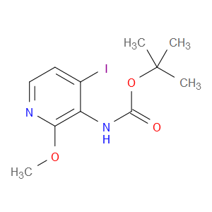 TERT-BUTYL (4-IODO-2-METHOXYPYRIDIN-3-YL)CARBAMATE