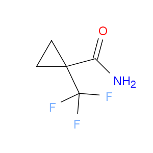 1-(TRIFLUOROMETHYL)CYCLOPROPANE-1-CARBOXAMIDE - Click Image to Close