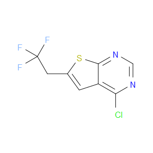 4-CHLORO-6-(2,2,2-TRIFLUOROETHYL)THIENO[2,3-D]PYRIMIDINE