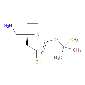 TERT-BUTYL (2S)-2-(AMINOMETHYL)-2-PROPYLAZETIDINE-1-CARBOXYLATE