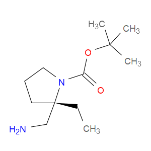 TERT-BUTYL (2S)-2-(AMINOMETHYL)-2-ETHYLPYRROLIDINE-1-CARBOXYLATE - Click Image to Close
