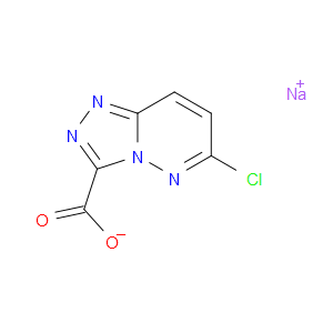 SODIUM 6-CHLORO-[1,2,4]TRIAZOLO[4,3-B]PYRIDAZINE-3-CARBOXYLATE - Click Image to Close