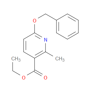 ETHYL 6-(BENZYLOXY)-2-METHYLPYRIDINE-3-CARBOXYLATE