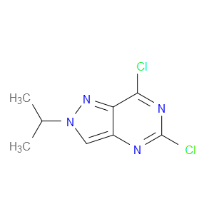 5,7-DICHLORO-2-(PROPAN-2-YL)-2H-PYRAZOLO[4,3-D]PYRIMIDINE