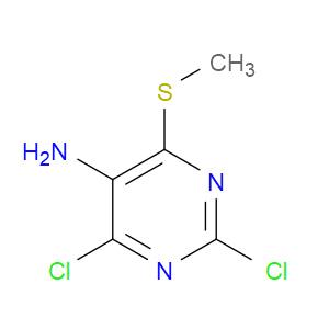 2,4-DICHLORO-6-(METHYLTHIO)PYRIMIDIN-5-AMINE - Click Image to Close