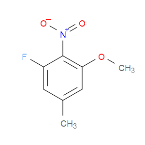 1-FLUORO-3-METHOXY-5-METHYL-2-NITROBENZENE
