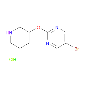 5-BROMO-2-(PIPERIDIN-3-YLOXY)PYRIMIDINE HYDROCHLORIDE - Click Image to Close