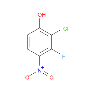 2-CHLORO-3-FLUORO-4-NITROPHENOL