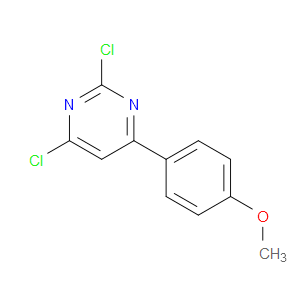 2,4-DICHLORO-6-(4-METHOXYPHENYL)PYRIMIDINE