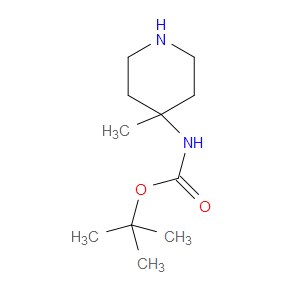 TERT-BUTYL (4-METHYLPIPERIDIN-4-YL)CARBAMATE