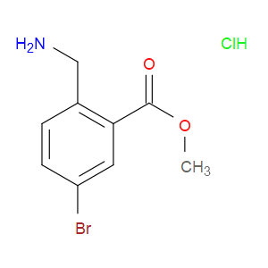METHYL 2-(AMINOMETHYL)-5-BROMOBENZOATE HYDROCHLORIDE - Click Image to Close