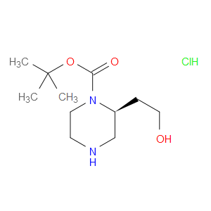 (S)-TERT-BUTYL 2-(2-HYDROXYETHYL)PIPERAZINE-1-CARBOXYLATE HYDROCHLORIDE