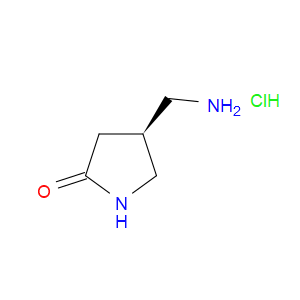 (4S)-4-(AMINOMETHYL)PYRROLIDIN-2-ONE HYDROCHLORIDE