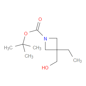 TERT-BUTYL 3-ETHYL-3-(HYDROXYMETHYL)AZETIDINE-1-CARBOXYLATE