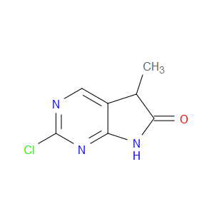 2-CHLORO-5-METHYL-5H,6H,7H-PYRROLO[2,3-D]PYRIMIDIN-6-ONE - Click Image to Close