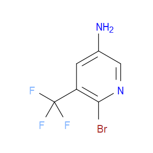6-BROMO-5-(TRIFLUOROMETHYL)PYRIDIN-3-AMINE