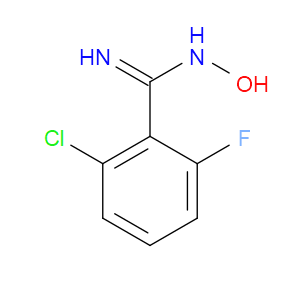 2-CHLORO-6-FLUORO-N-HYDROXY-BENZAMIDINE
