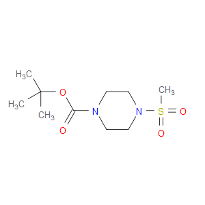 TERT-BUTYL 4-(METHYLSULFONYL)PIPERAZINE-1-CARBOXYLATE