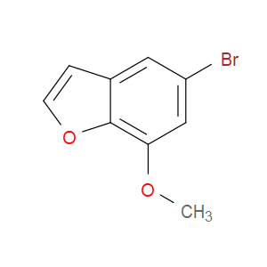5-BROMO-7-METHOXYBENZOFURAN