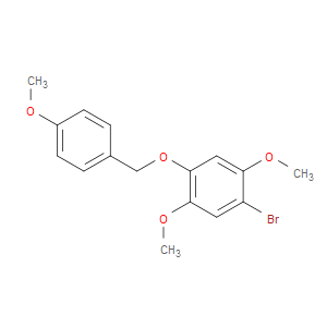 1-BROMO-2,5-DIMETHOXY-4-((4-METHOXYBENZYL)OXY)BENZENE