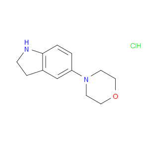 4-(INDOLIN-5-YL)MORPHOLINE HYDROCHLORIDE