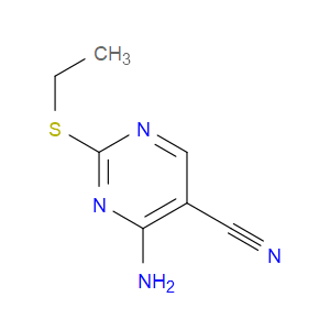 4-AMINO-2-(ETHYLTHIO)-5-PYRIMIDINECARBONITRILE - Click Image to Close