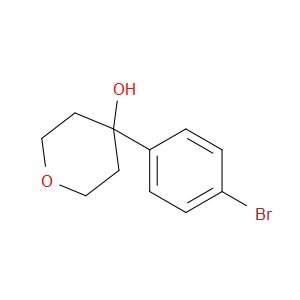 4-(4-BROMOPHENYL)TETRAHYDROPYRAN-4-OL - Click Image to Close