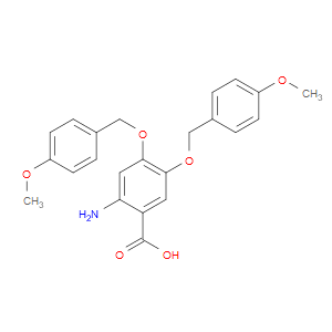 2-AMINO-4,5-BIS((4-METHOXYBENZYL)OXY)BENZOIC ACID