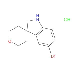 5-BROMO-1,2-DIHYDROSPIRO[INDOLE-3,4'-OXANE] HYDROCHLORIDE - Click Image to Close