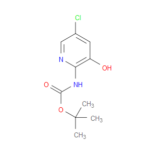 TERT-BUTYL (5-CHLORO-3-HYDROXYPYRIDIN-2-YL)CARBAMATE - Click Image to Close