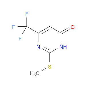 4-HYDROXY-2-(METHYLTHIO)-6-(TRIFLUOROMETHYL)PYRIMIDINE