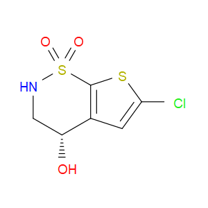 (S)-6-CHLORO-4-HYDROXY-3,4-DIHYDRO-2H-THIENO[3,2-E][1,2]THIAZINE 1,1-DIOXIDE - Click Image to Close