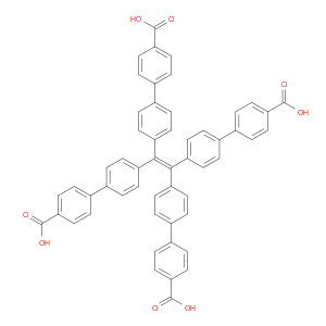 [1,1'-BIPHENYL]-4-CARBOXYLIC ACID, 4'-[1,2,2-TRIS(4'-CARBOXY[1,1'-BIPHENYL]-4-YL)ETHENYL]-