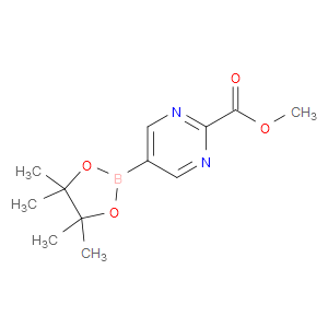 METHYL 5-(4,4,5,5-TETRAMETHYL-1,3,2-DIOXABOROLAN-2-YL)PYRIMIDINE-2-CARBOXYLATE - Click Image to Close