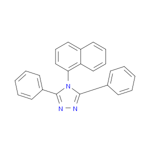 3,5-DIPHENYL-4-(1-NAPHTHYL)-1H-1,2,4-TRIAZOLE