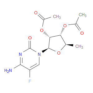 5'-DEOXY-2',3'-DI-O-ACETYL-5-FLUOROCYTIDINE