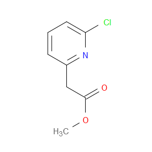 METHYL 2-(6-CHLOROPYRIDIN-2-YL)ACETATE