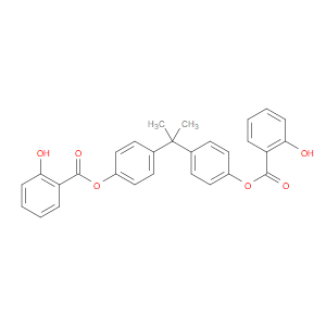 PROPANE-2,2-DIYLBIS(4,1-PHENYLENE) BIS(2-HYDROXYBENZOATE)