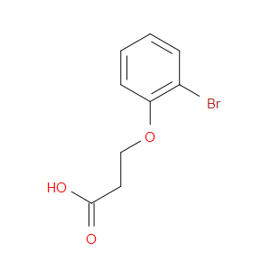 3-(2-BROMOPHENOXY)PROPANOIC ACID