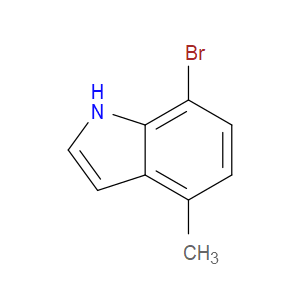7-BROMO-4-METHYL-1H-INDOLE - Click Image to Close