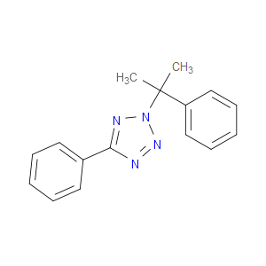 5-PHENYL-2-(2-PHENYLPROPAN-2-YL)-2H-TETRAZOLE - Click Image to Close