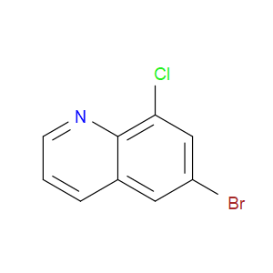 6-BROMO-8-CHLOROQUINOLINE