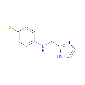 4-CHLORO-N-(1H-IMIDAZOL-2-YLMETHYL)ANILINE